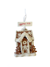 Load image into Gallery viewer, 2023 Gingerbread House Lighted Ornament (6976181960770)