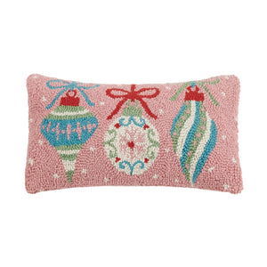 Pink Ornaments Pillow (6982264324162)
