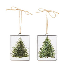 Load image into Gallery viewer, 4321318 - Fir Disc Tree Ornament Assorted (7254559522882)