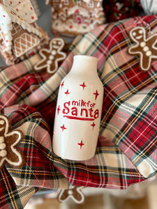 WHITE - MILK FOR SANTA BOTTLE (7013711446082)