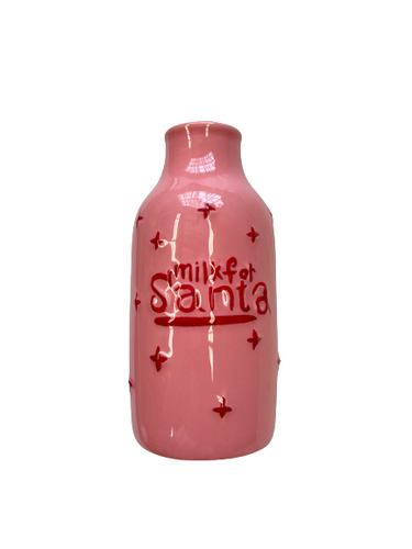PINK - MILK FOR SANTA BOTTLE (7013722357826)