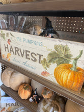 Load image into Gallery viewer, BF206200 - Pie, Pumpkins, Harvest Sign (7433776365634)