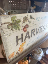 Load image into Gallery viewer, BF206200 - Pie, Pumpkins, Harvest Sign (7433776365634)