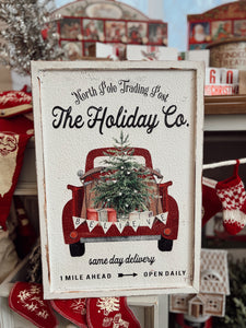 E217825 - 18" The Holiday Co Sign (7021407928386)