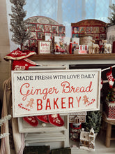 Load image into Gallery viewer, E217818 - 24&quot; Gingerbread Bakery Sign (7021407797314)