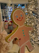 Load image into Gallery viewer, Wooden Gingerbread Man - ONLY 1 AVAILABLE!