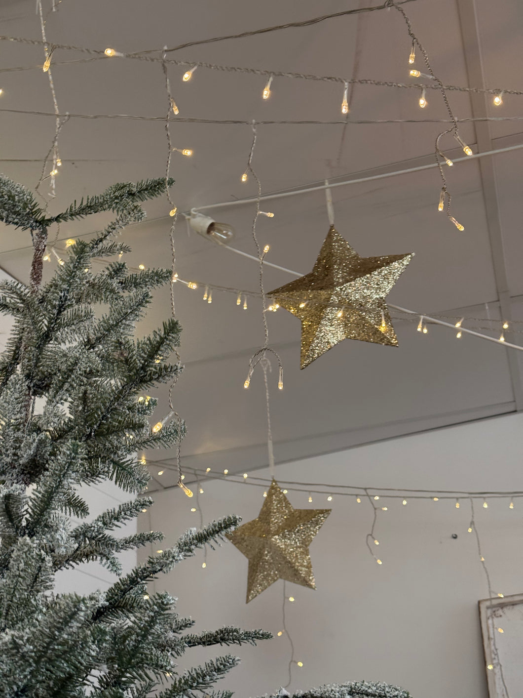 Large Gold Hanging Stars - LAST ONES!!