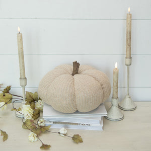 LA213834 - 10.25" Beige Sweater Pumpkin (6988869730370)