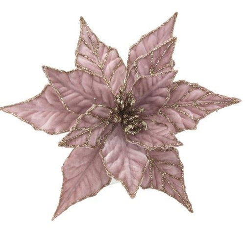 Pink Gold Poinsettia - MG004 (6963769114690)