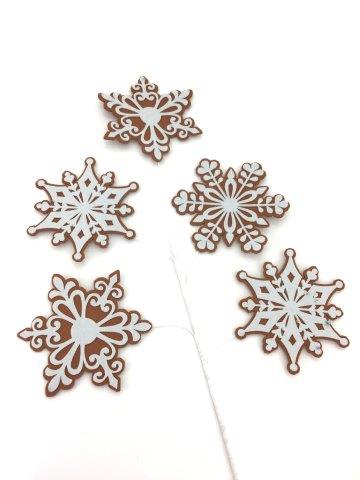 Gingerbread Snowflake 5 Spray - MG104 (6963769344066)