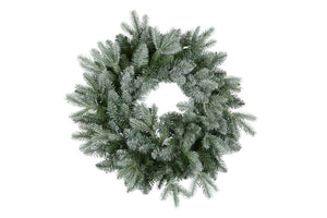 Frosted Mulberry Wreath Pre Lit 122cm - NATFM122WT (6954429644866)