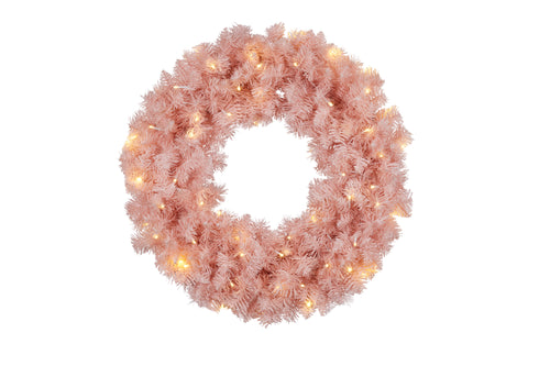 Pre Lit Christmas Wreath Pre Lit Multi Function - OPP61 (6954429218882)