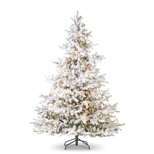 T4252035WH - 7.5' Snake Light Aurora Spruce Pre Lit Tree (6946858238018)