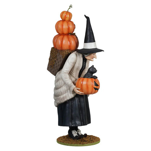 TD1196 - Minerva Witch Pumpkin Peddler (7260359196738)