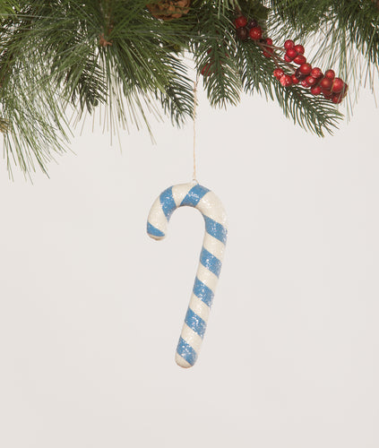 TF2574 - Blue Candy Cane Ornament (6912801931330)