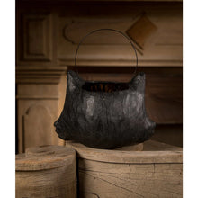 Load image into Gallery viewer, TJ2313 - Amusing Black Cat Bucket Paper Mache (6953013215298)
