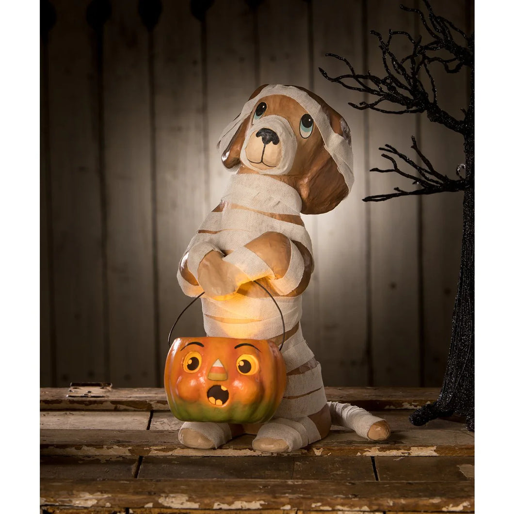 TJ2320 - Mummy Puppy Paper Mache (6953013084226)