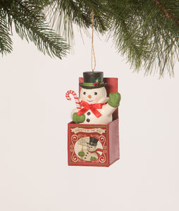 TL2373 - Frosty in the Box Ornament (6912803766338)