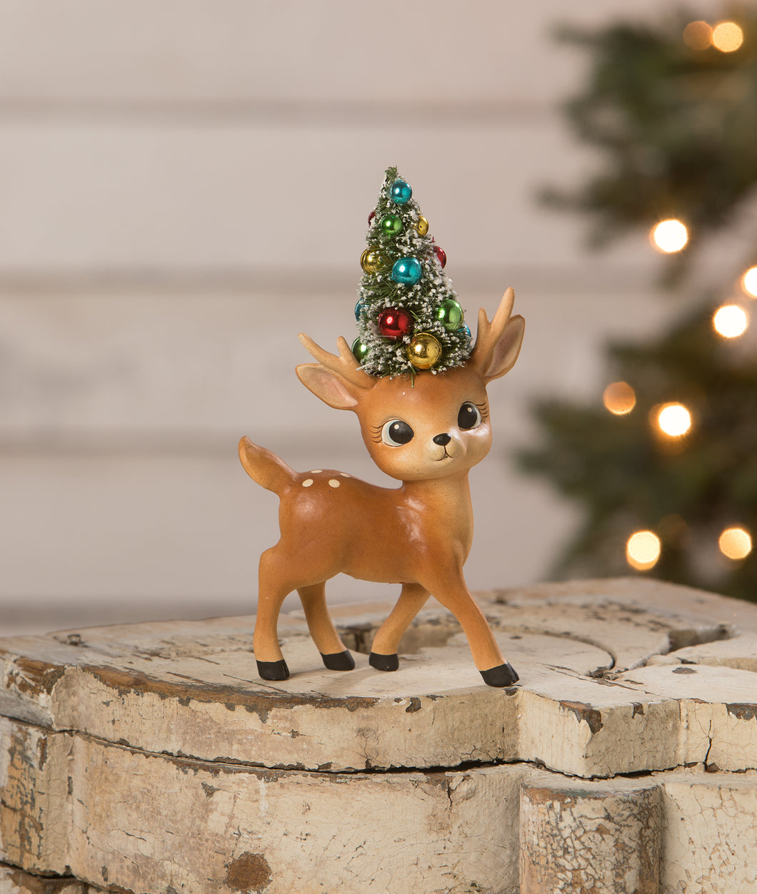 TL2376 - Merry & Bright Standing Reindeer (6912803897410)