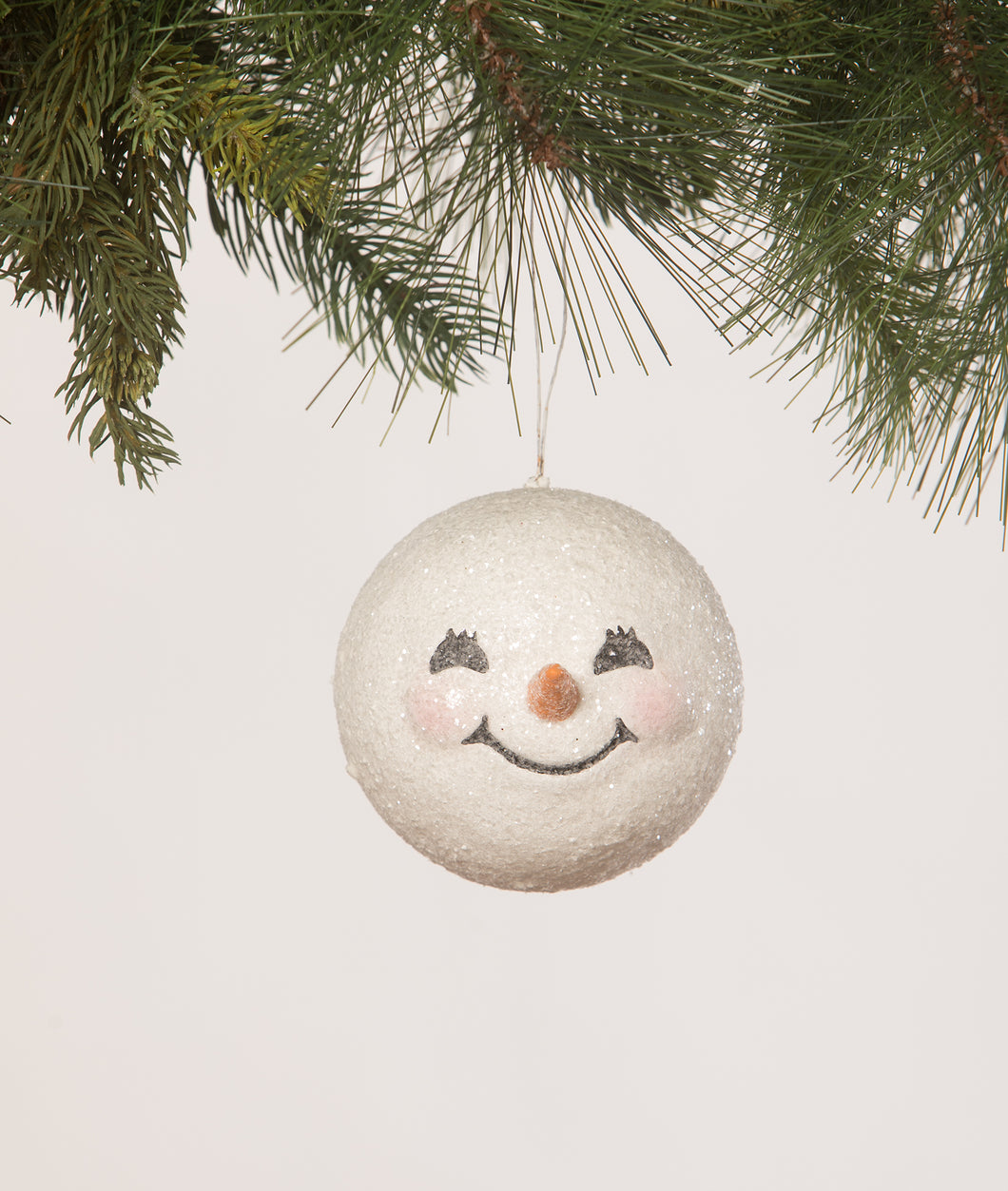 TL2378 - Smiling Snowman Head Ornament (6912804028482)