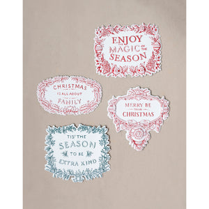 8-1/2"H - 14-1/4"H Embossed Enameled Metal Wall Décor with Saying, 4 Styles (7374737834050)