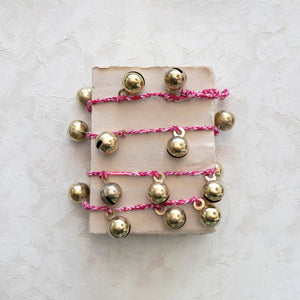 72"L Metal Jingle Bell Garland on Braided Cord (7374742782018)