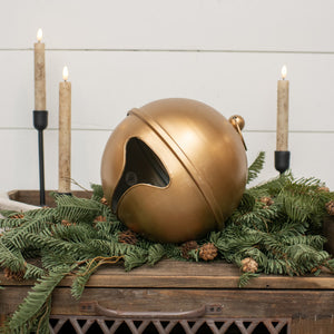 ZH213524 - 9" Gold Sleigh Bell (6988868190274)