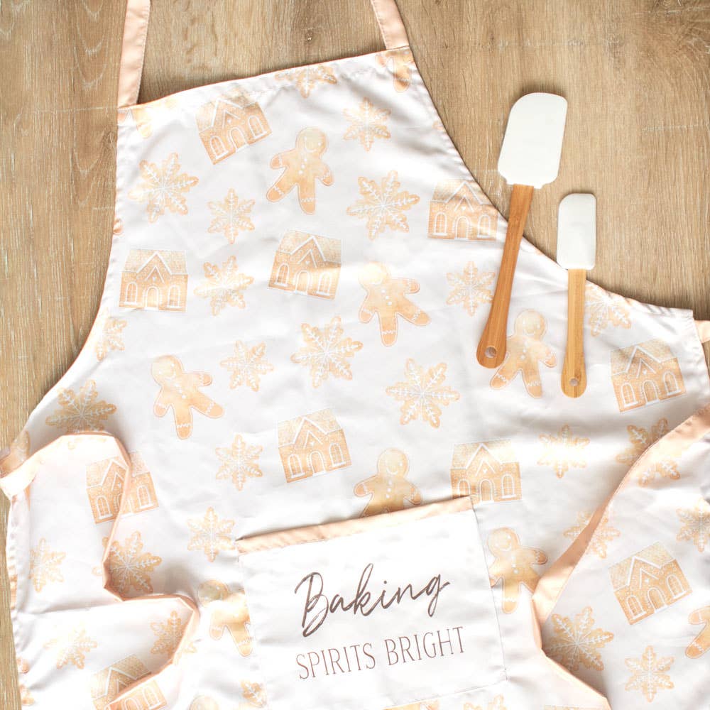 Christmas Gingerbread Bakery Apron (7330222014530)