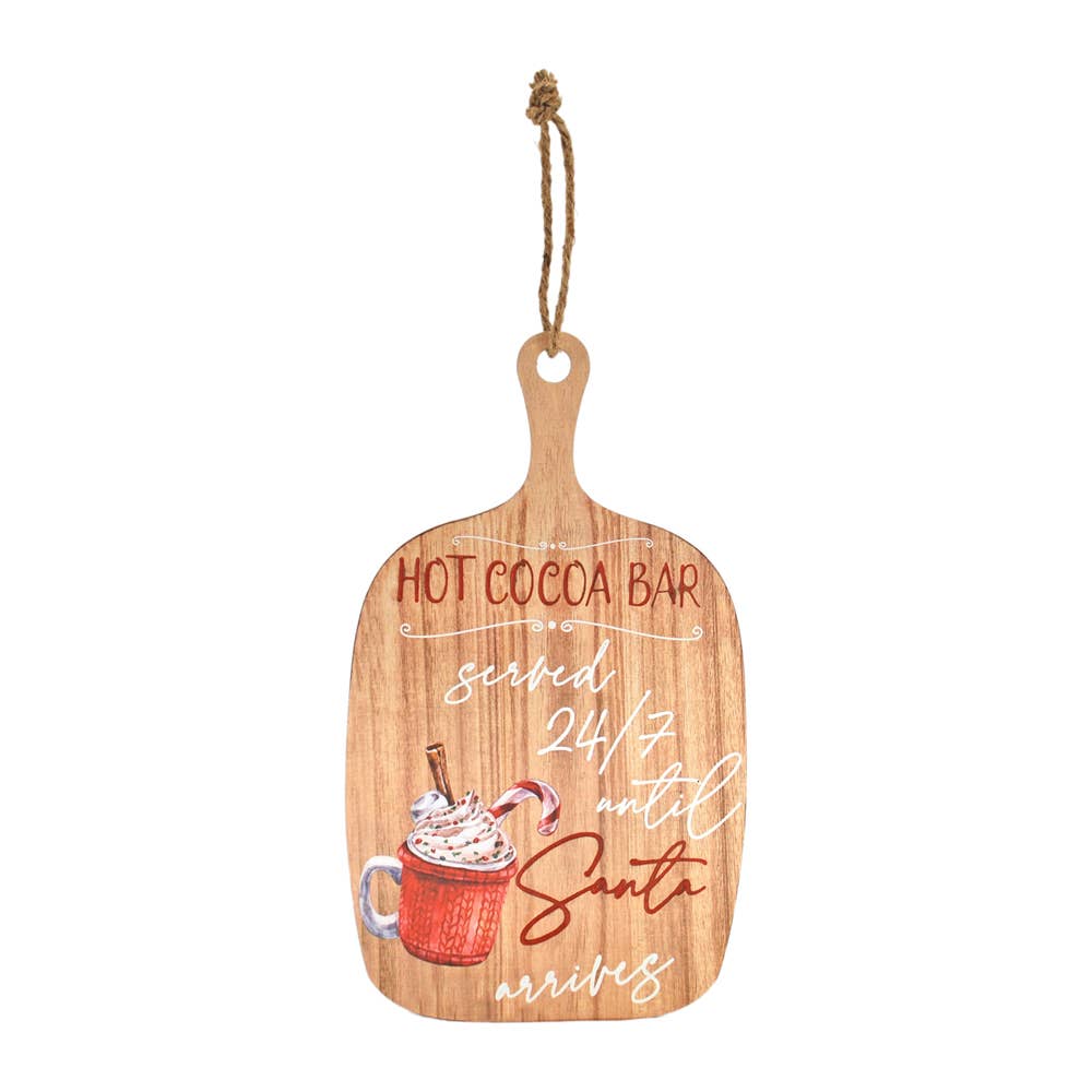 Hot Cocoa Bar Cutting Board (7330234368066)