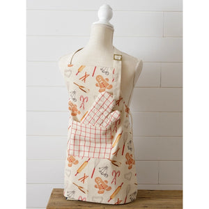 Gingerbread Baking Company Kids Apron and Mitt (6954435182658)