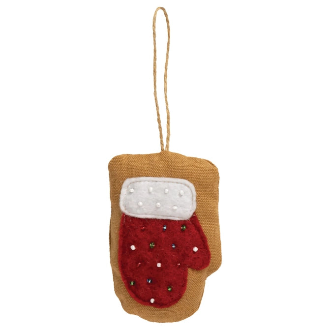 Beaded Mitten Ornament (6955298390082)