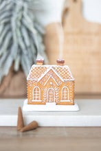 Load image into Gallery viewer, Christmas Gingerbread House Incense Cone Burner (7330222047298)