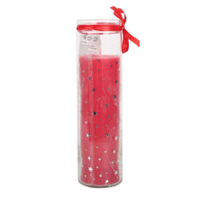 Load image into Gallery viewer, Red Vanilla Christmas Advent Tube Candle (7330222768194)