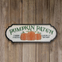 Load image into Gallery viewer, Pumpkin Patch Wooden Sign (6955304353858)