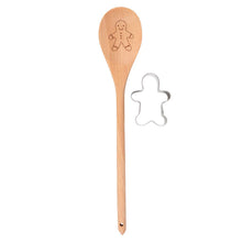 Load image into Gallery viewer, Gingerbread Wooden Spoon Baking Set (7330222243906)