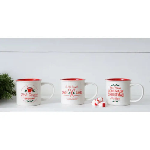 PRE ORDER - Holly Berry Inn Mugs Set of 3 (6959248015426)