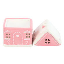 Load image into Gallery viewer, Pink Gingerbread House Christmas Oil Burner (7330222637122)