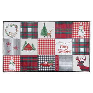 Plaid Patchwork Rug (6960271065154)