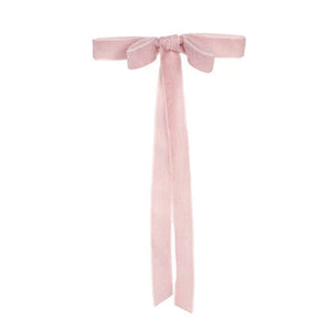 6pk Pink Velvet Classic Bows (7358161387586)