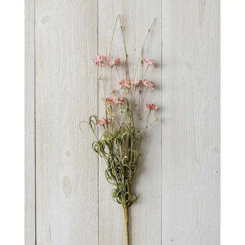 Dusty Pink Mini Mums Floral Pick (7049628778562)