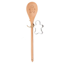 Load image into Gallery viewer, Gingerbread Wooden Spoon Baking Set (7330222243906)