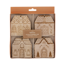 Load image into Gallery viewer, GBD1109 - Gingerbread House Wood Tags (7370944544834)