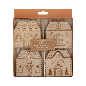 GBD1109 - Gingerbread House Wood Tags (7370944544834)