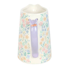Load image into Gallery viewer, Ditsy Spring Floral Print Ceramic Mother&#39;s Day Flower Jug (7442825642050)