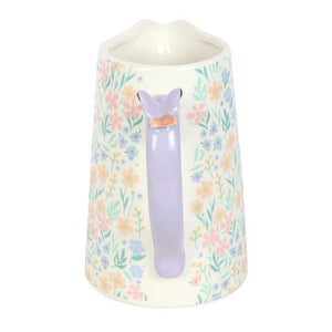 Ditsy Spring Floral Print Ceramic Mother's Day Flower Jug (7442825642050)