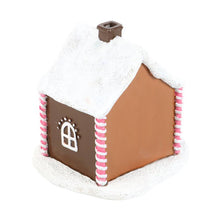 Load image into Gallery viewer, Pink Gingerbread House Christmas Incense Cone Burner (7330222374978)
