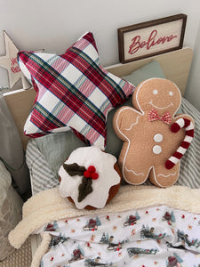 Plum Pudding Cushion - PRE ORDER (6919629766722)