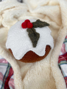 Plum Pudding Cushion - PRE ORDER (6919629766722)