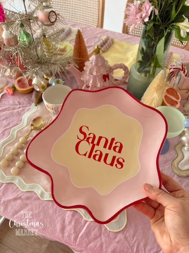 Santa Claus Plate - PRE ORDER (6928085057602) (7013721079874)