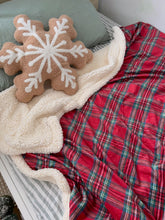 Load image into Gallery viewer, Gingerbread Snowflake Cushion - PRE ORDER (6921483386946)